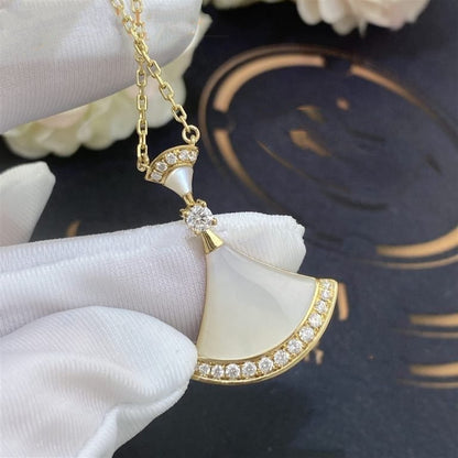 [Dawnora Jewelry]DREAM NECKLACE MOP GOLD DIAMOND