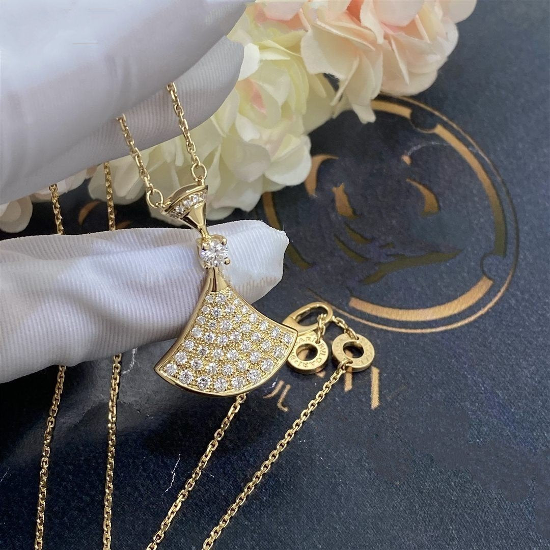 [Dawnora Jewelry]DREAM NECKLACE GOLD FULL DIAMOND