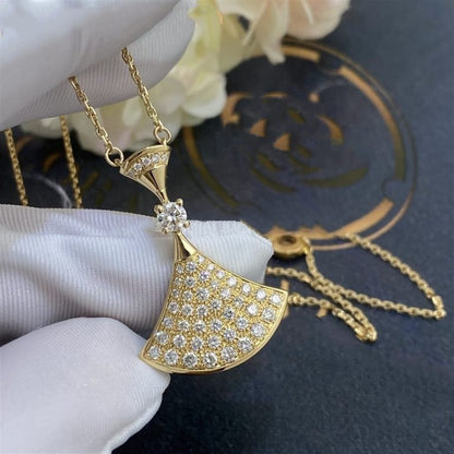 [Dawnora Jewelry]DREAM NECKLACE GOLD FULL DIAMOND