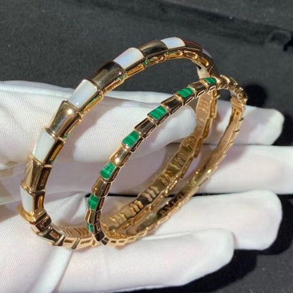 [Dawnora Jewelry]SERPENTI BRACELET PINK GOLD MOP