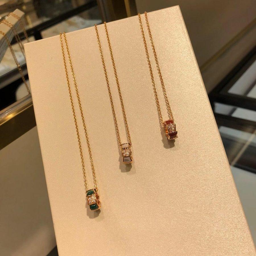 [Dawnora Jewelry]SERPENTI PEDANT DIAMOND NECKLACE