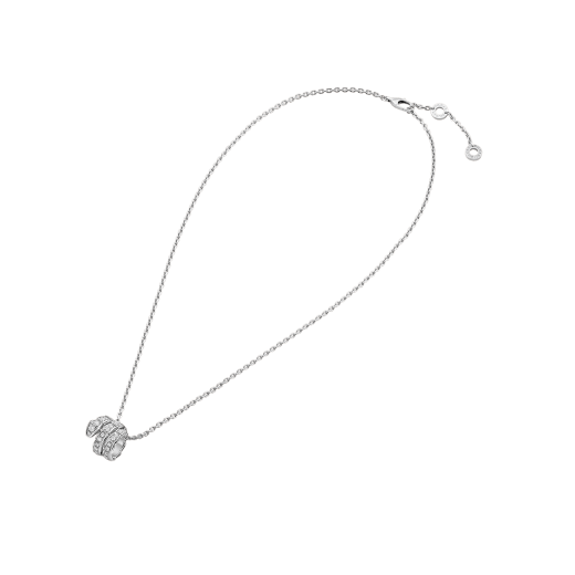[Dawnora Jewelry]SERPENTI  NECKLACE DOUBLE RING DIAMOND