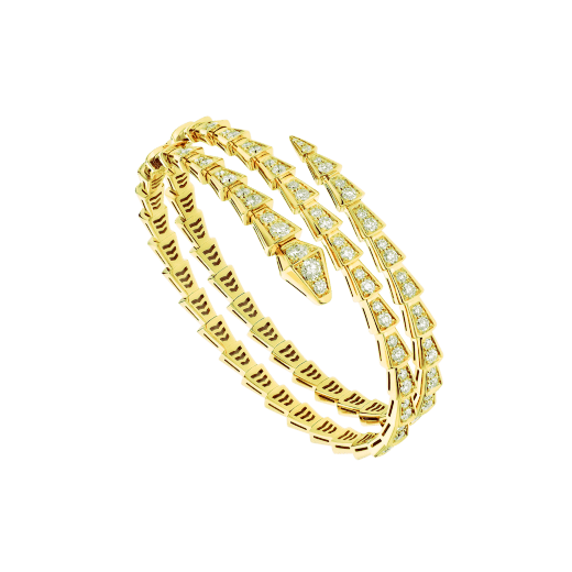 [Dawnora Jewelry]SERPENTI BRACELET GOLD DIAMOND DOUBLE ROW