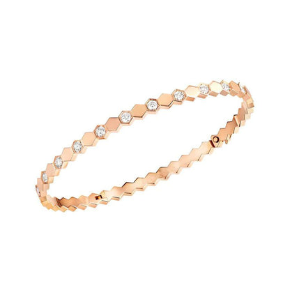 [Dawnora Jewelry]BEE LOVE SILVER DIAMOND BRACELET
