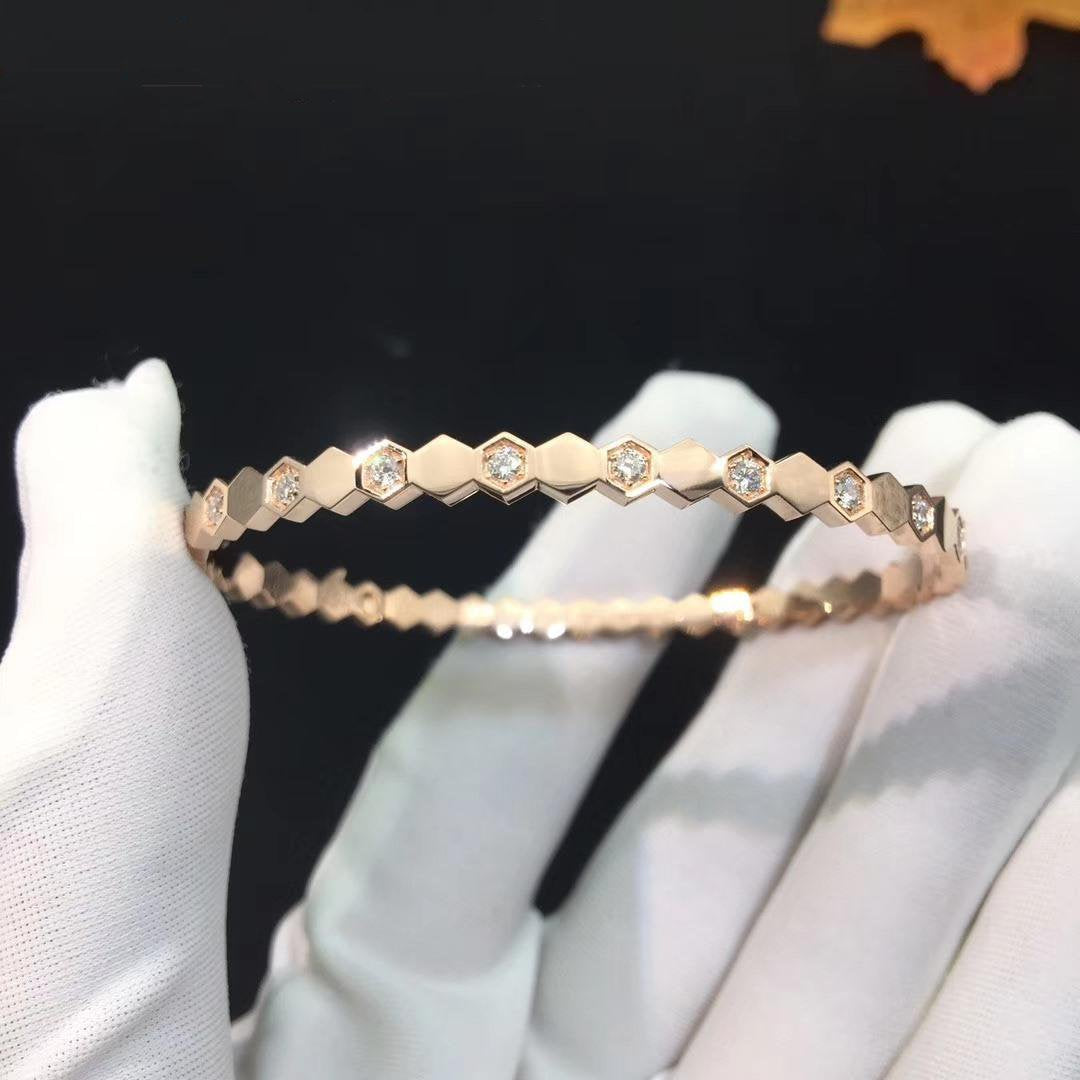 [Dawnora Jewelry]BEE LOVE SILVER DIAMOND BRACELET