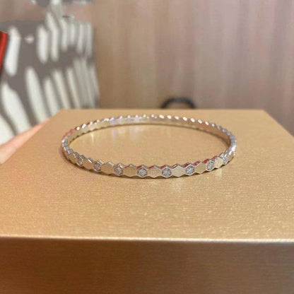 [Dawnora Jewelry]BEE LOVE SILVER DIAMOND BRACELET