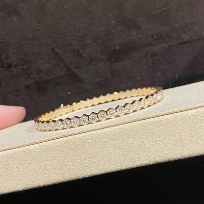 [Dawnora Jewelry]BEE LOVE GOLD BRACELET FULL DIAMOND