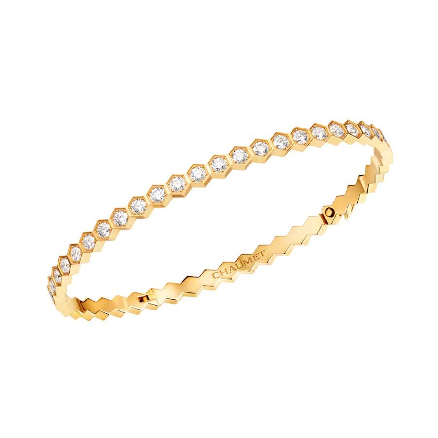 [Dawnora Jewelry]BEE LOVE GOLD BRACELET FULL DIAMOND