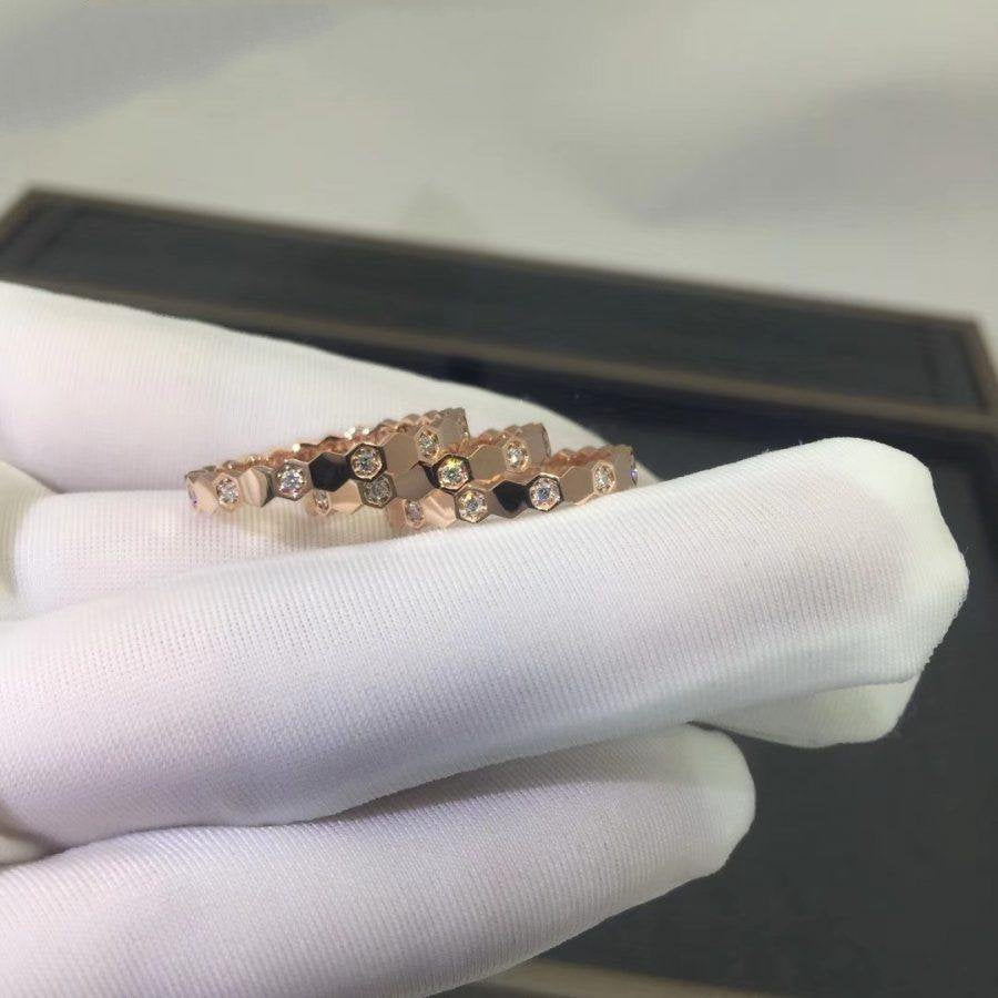 [Dawnora Jewelry]BEE LOVE RING PINK GOLD DIAMOND
