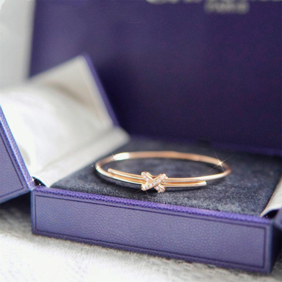 [Dawnora Jewelry]JEUX DE BRACELET PINK GOLD DIAMONDS