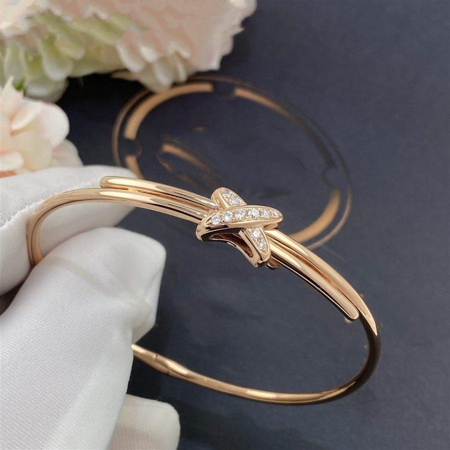 [Dawnora Jewelry]JEUX DE BRACELET PINK GOLD DIAMONDS