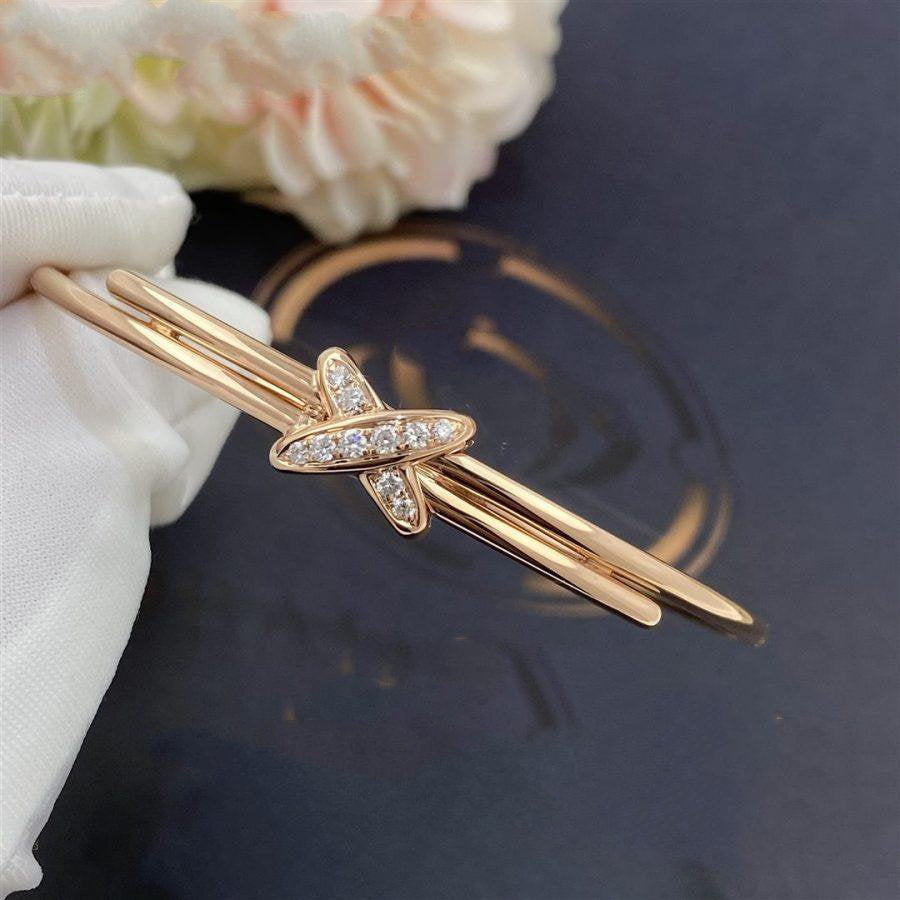 [Dawnora Jewelry]JEUX DE BRACELET PINK GOLD DIAMONDS