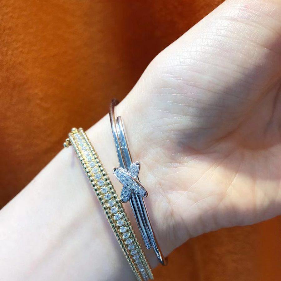 [Dawnora Jewelry]JEUX DE BRACELET SILVER DIAMONDS