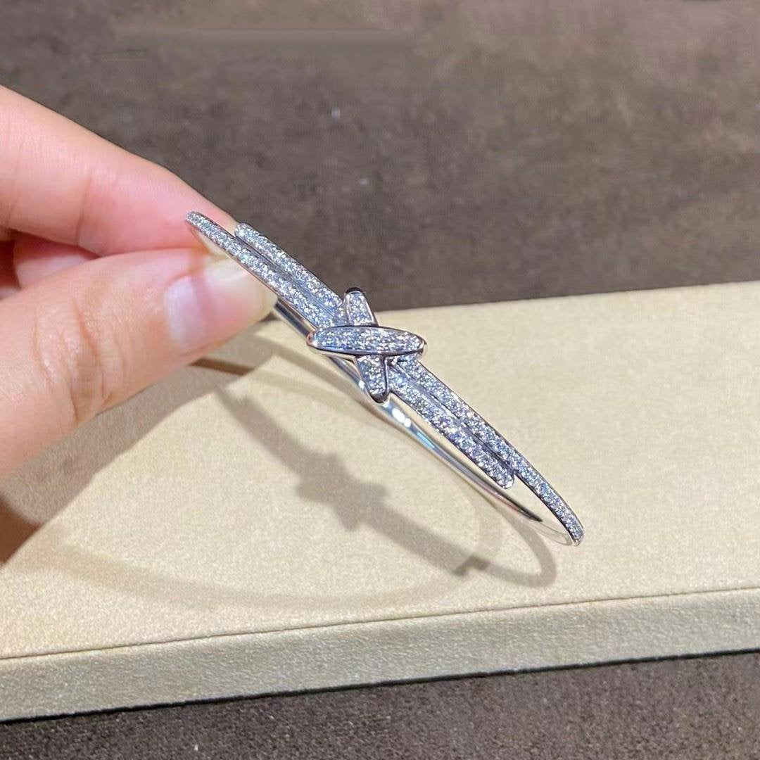 [Dawnora Jewelry]JEUX DE BRACELET DIAMONDS SILVER