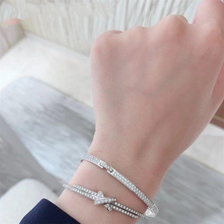 [Dawnora Jewelry]JEUX DE BRACELET DIAMONDS SILVER
