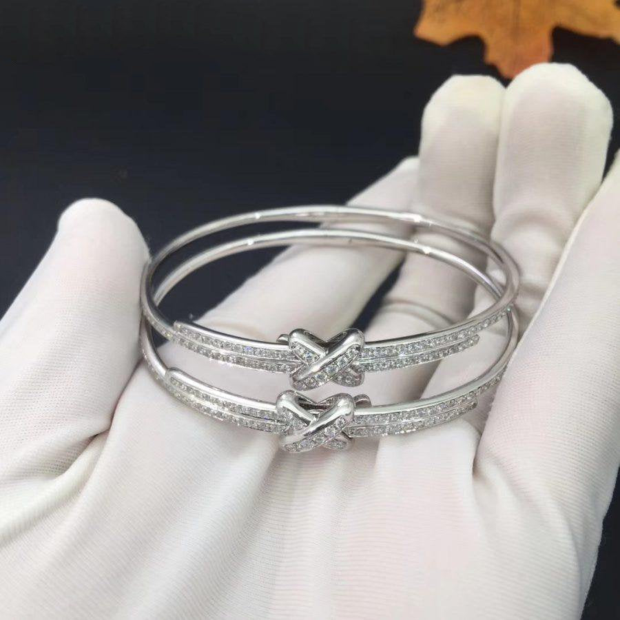 [Dawnora Jewelry]JEUX DE BRACELET DIAMONDS SILVER