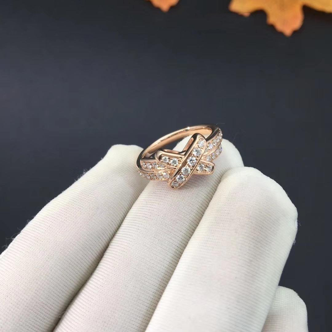 [Dawnora Jewelry]JEUX DE RING PINK GOLD DIAMOND