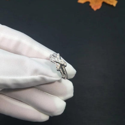 [Dawnora Jewelry]JEUX DE SILVER DIAMOND RING