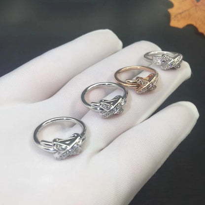 [Dawnora Jewelry]JEUX DE SILVER DIAMOND RING