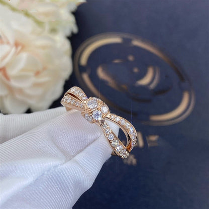 [Dawnora Jewelry]LIENS PINK GOLD DIAMOND RING