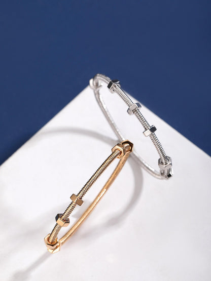 [Dawnora Jewelry]CT THREADED BRACELET