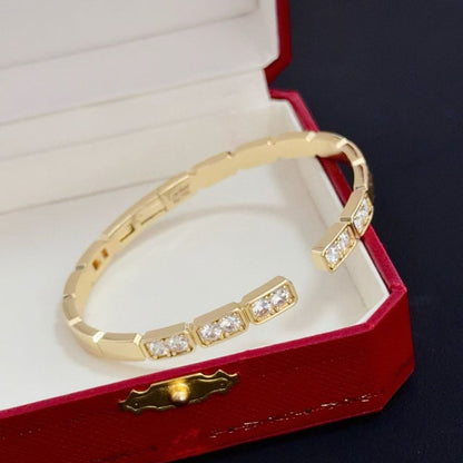 [Dawnora Jewelry]LOVE DIAMOND OPEN  BRACELET