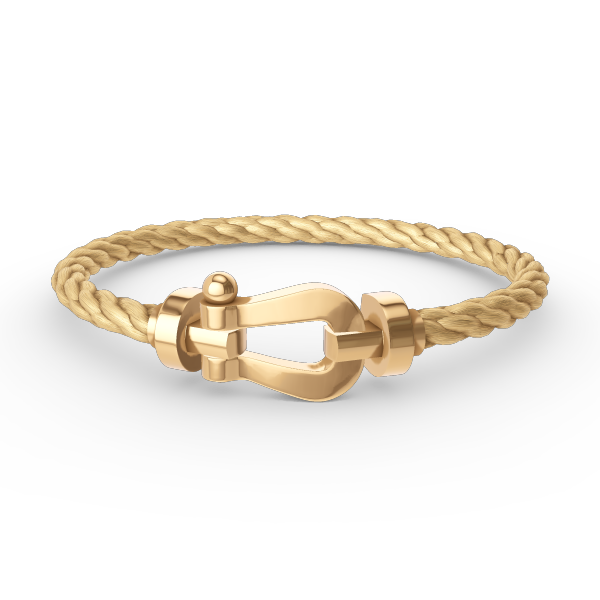 [Dawnora Jewelry]FORCE LARGE HORSESHOE NO DIAMOND BRACELET GOLD