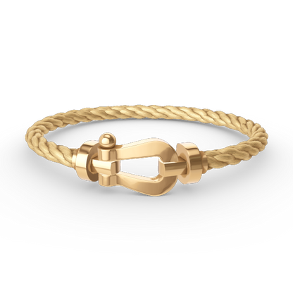 [Dawnora Jewelry]FORCE LARGE HORSESHOE NO DIAMOND BRACELET GOLD