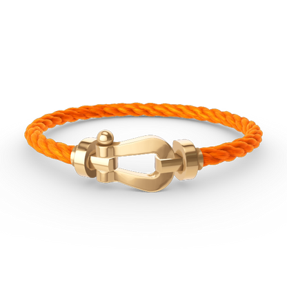 [Dawnora Jewelry]FORCE LARGE HORSESHOE NO DIAMOND BRACELET GOLD