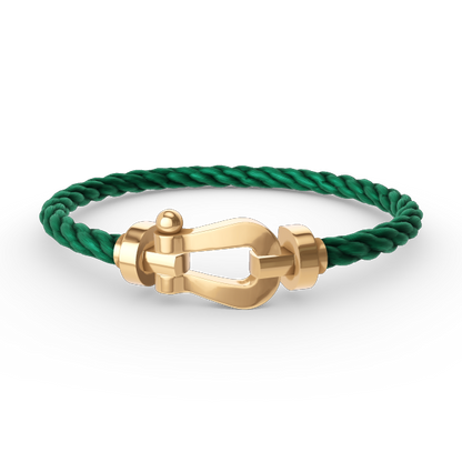 [Dawnora Jewelry]FORCE LARGE HORSESHOE NO DIAMOND BRACELET GOLD