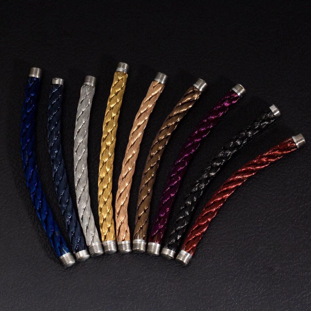 [Dawnora Jewelry]FORCE SERIES BRACELET CABLES 50 CHOICES (DIY SELECTION)