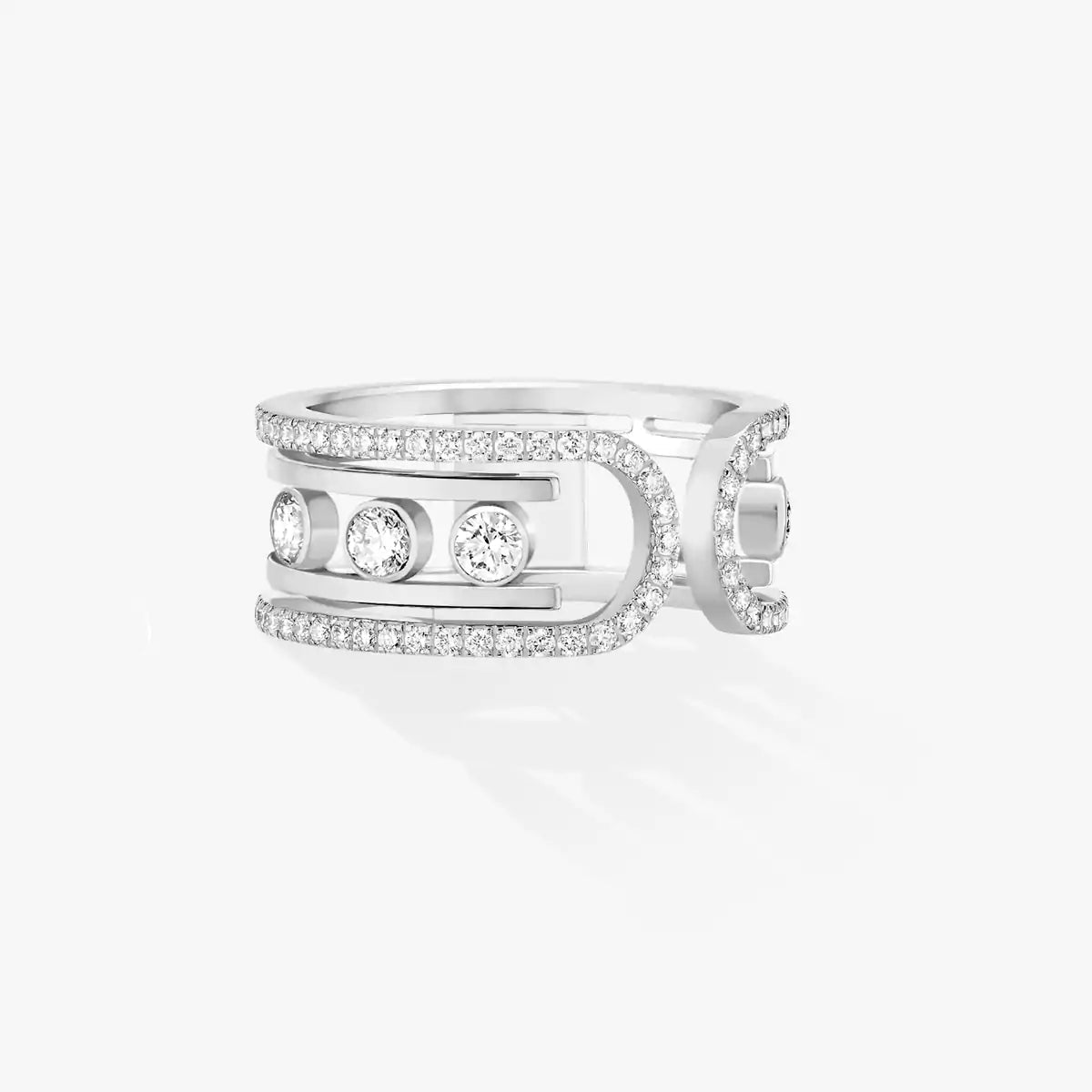 [Dawnora Jewelry]Move 10th Diamond Ring in Gold