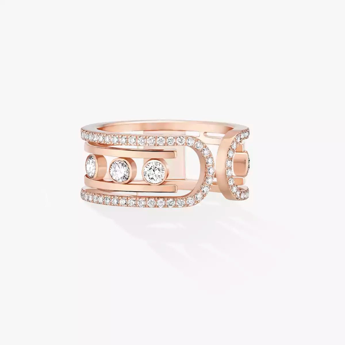 [Dawnora Jewelry]Move 10th Diamond Ring in Gold