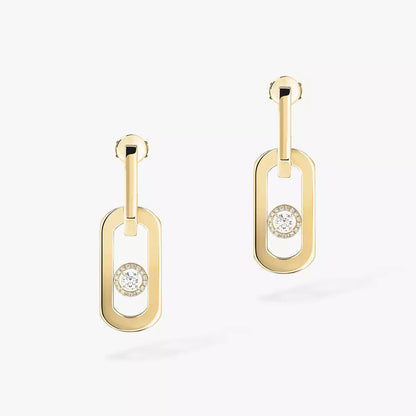 [Dawnora Jewelry] So Move XL Diamond Hoop Earring