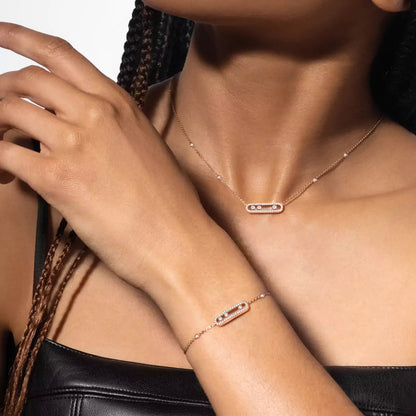 [Dawnora Jewelry]Baby Move Necklace
