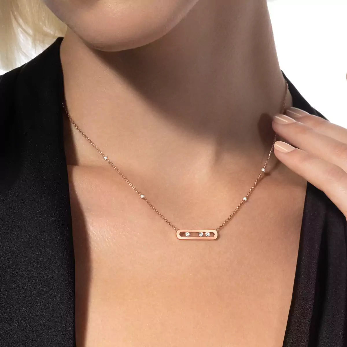 [Dawnora Jewelry]Baby Move Necklace