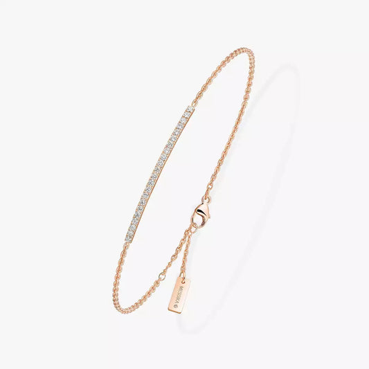 [Dawnora Jewelry]Diamond Thin Bangle 0.15ct My Twin Toi & Moi