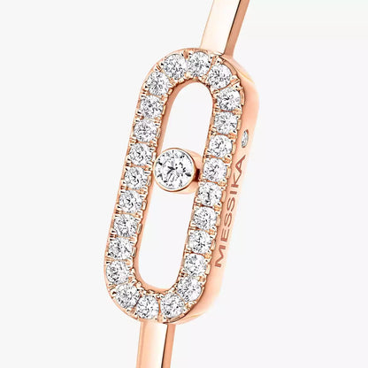 [Dawnora Jewelry]Move Uno pavé flex bangle medium