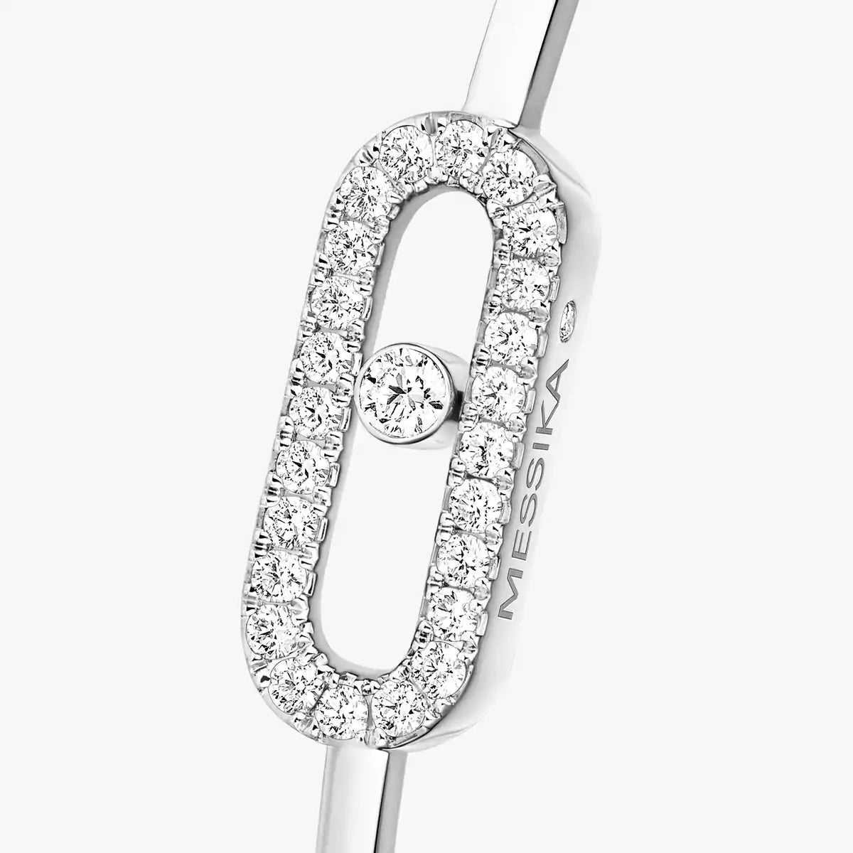[Dawnora Jewelry]Move Uno pavé flex bangle medium