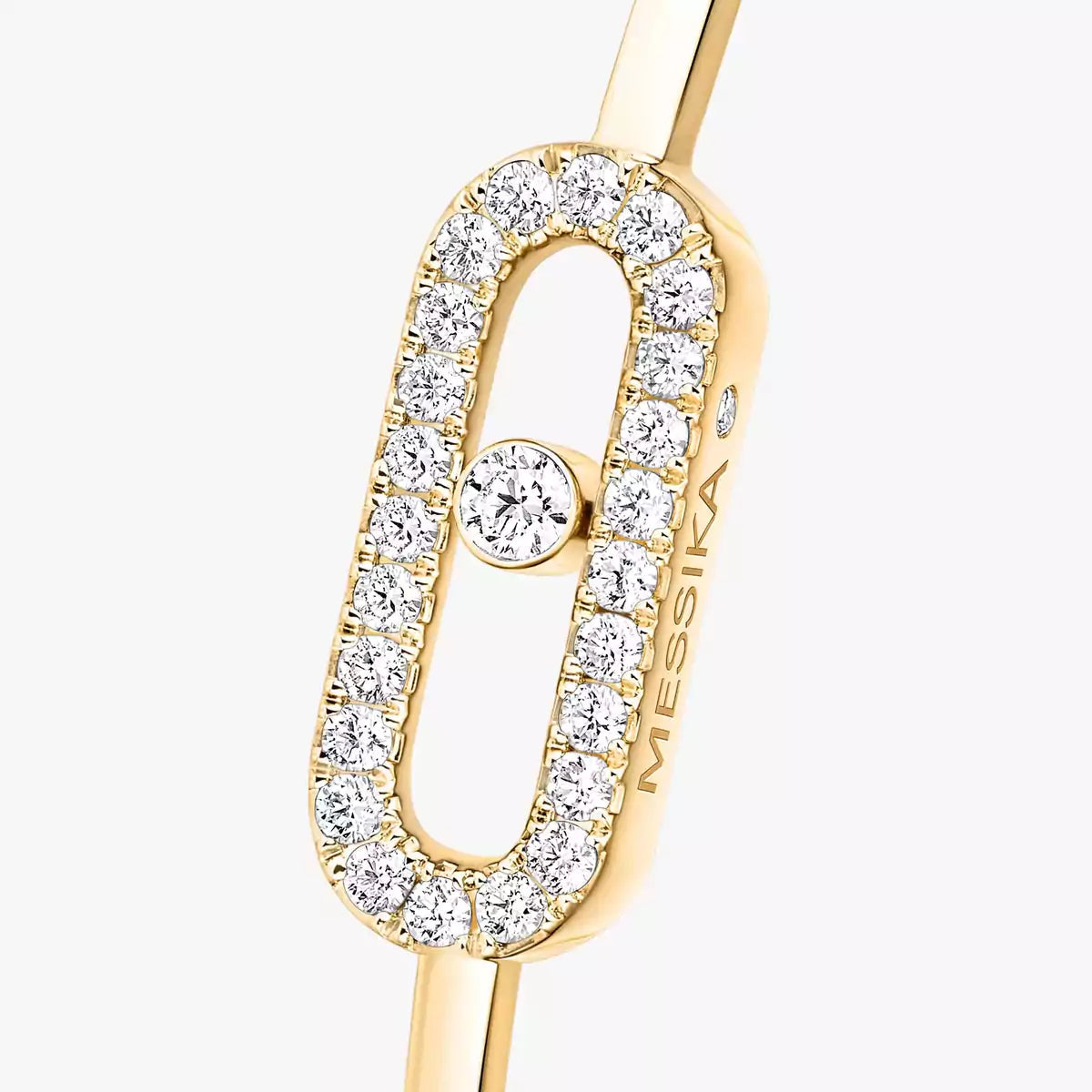 [Dawnora Jewelry]Move Uno pavé flex bangle medium