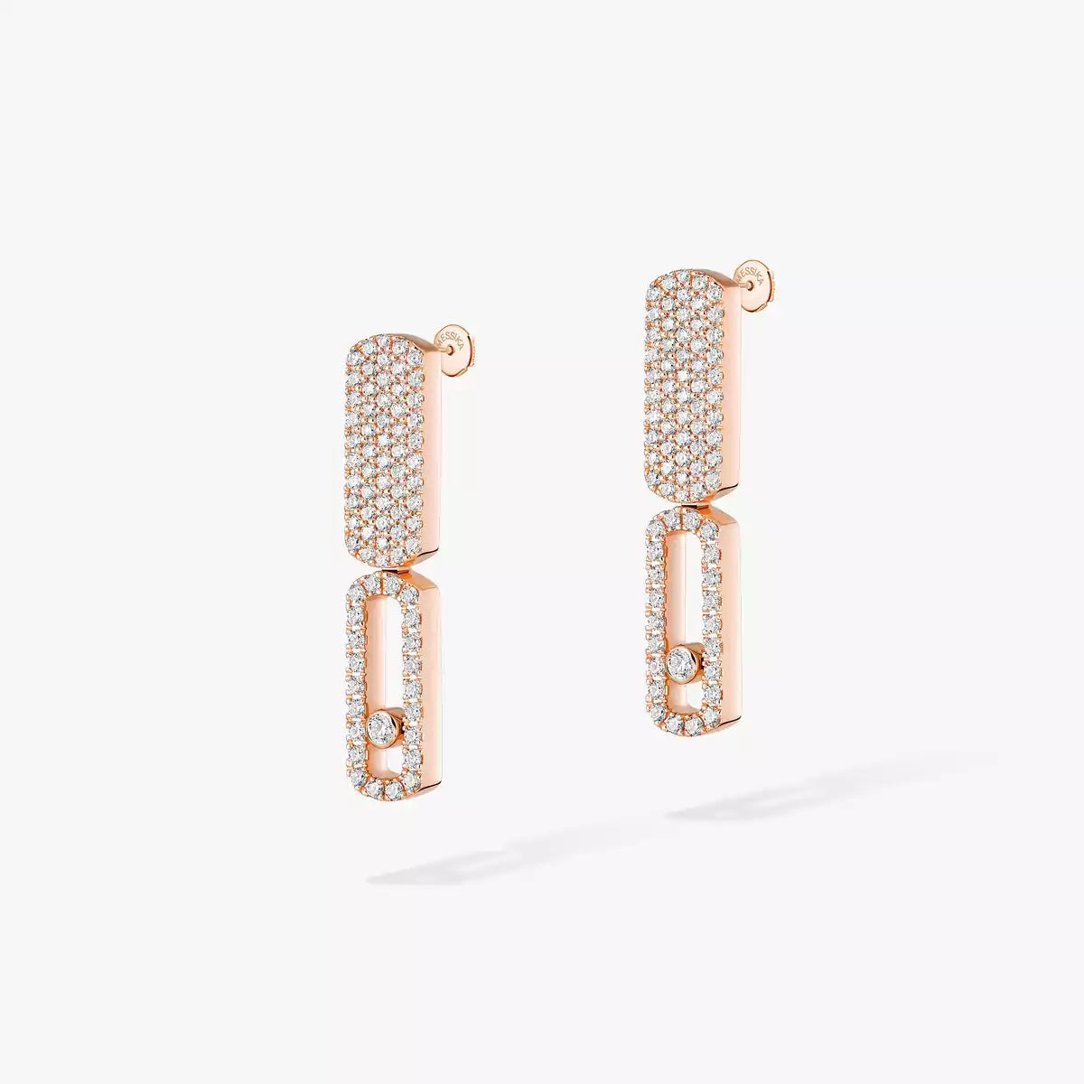 [Dawnora Jewelry]Imperial Move SM Diamond Earrings