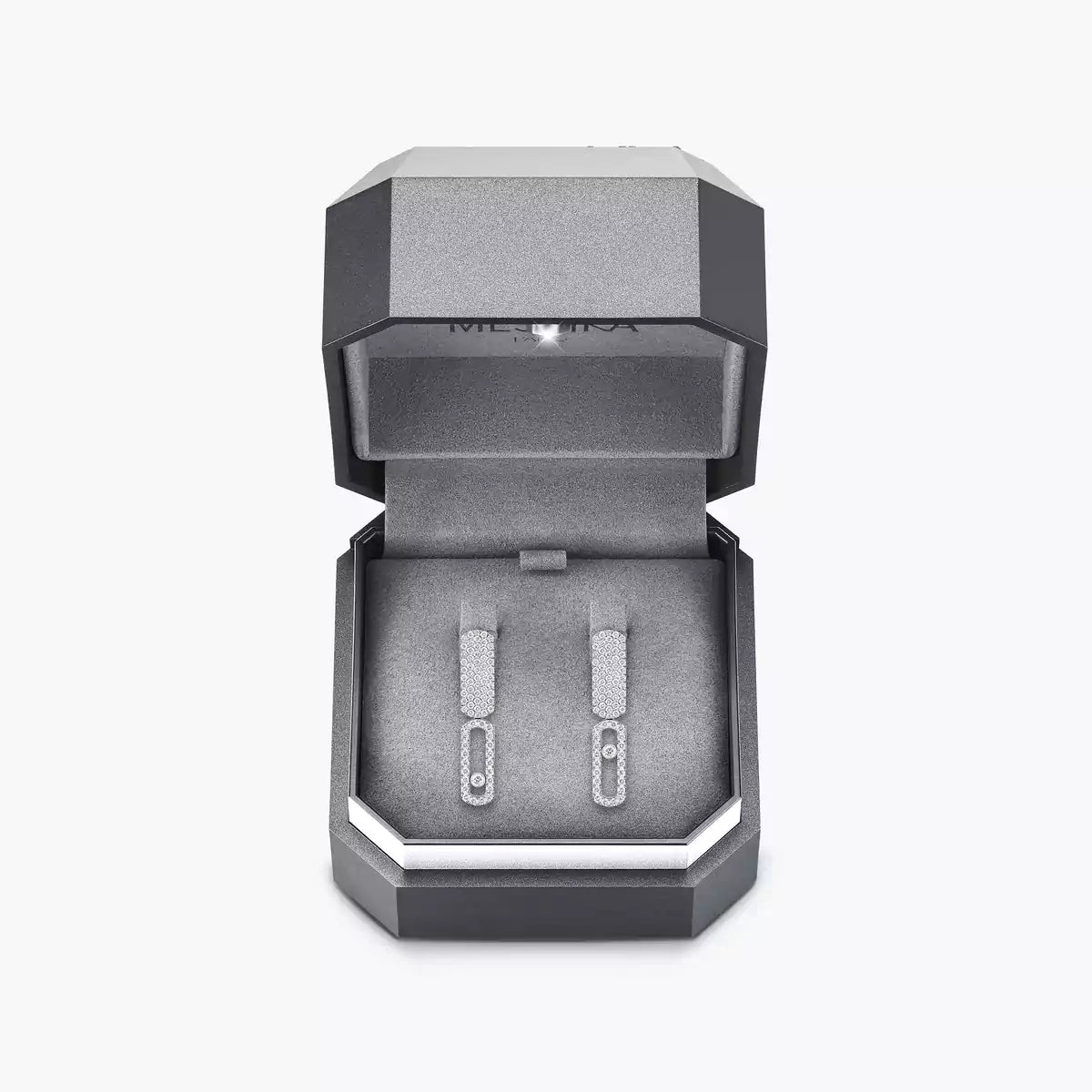 [Dawnora Jewelry]Imperial Move SM Diamond Earrings