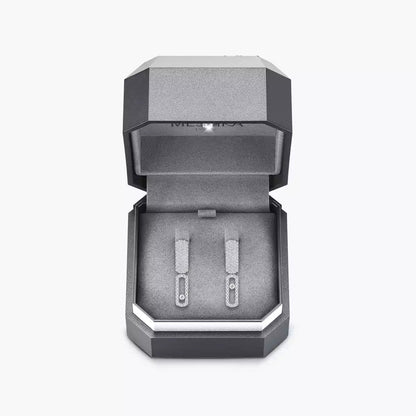 [Dawnora Jewelry]Imperial Move SM Diamond Earrings