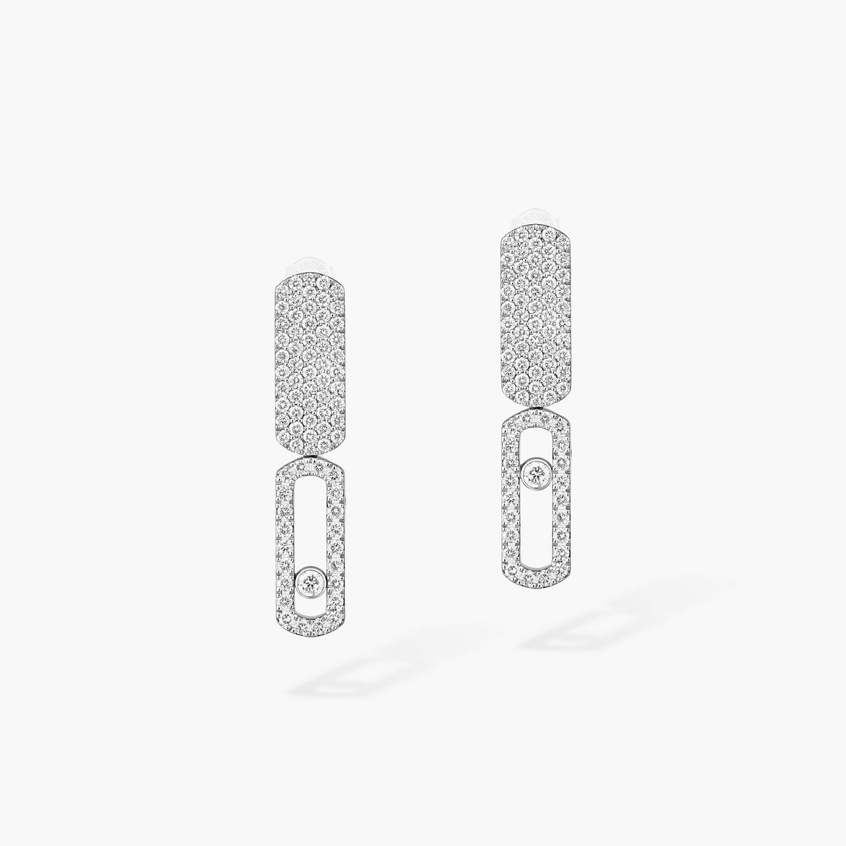 [Dawnora Jewelry]Imperial Move SM Diamond Earrings