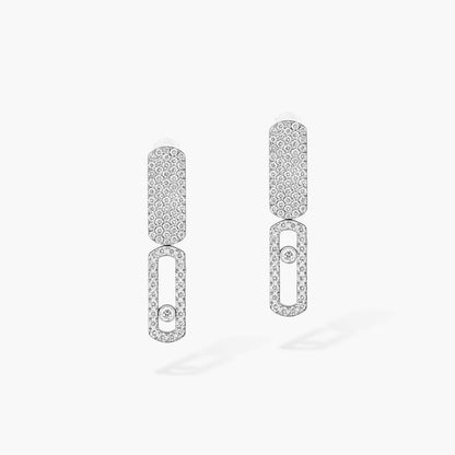 [Dawnora Jewelry]Imperial Move SM Diamond Earrings