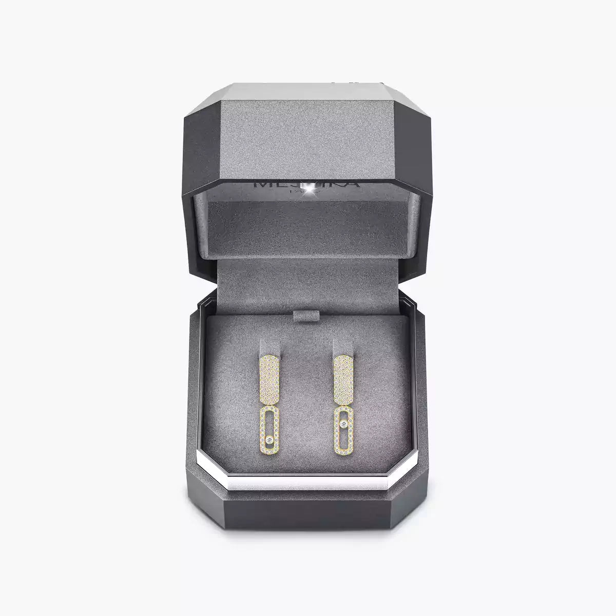 [Dawnora Jewelry]Imperial Move SM Diamond Earrings