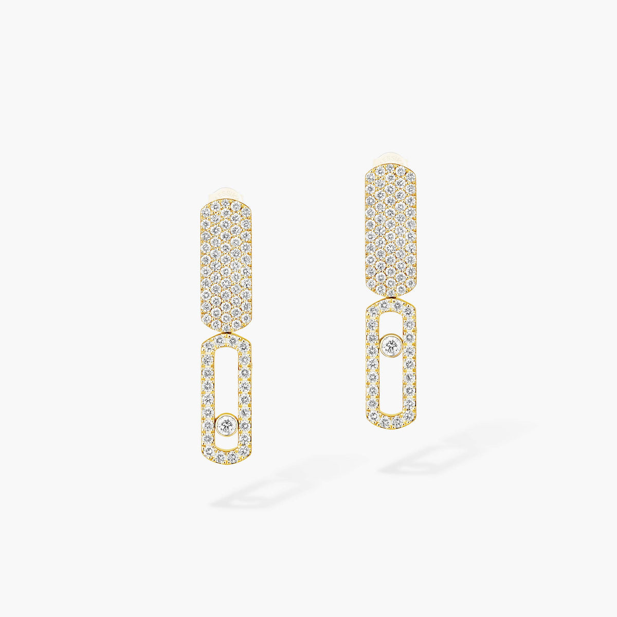 [Dawnora Jewelry]Imperial Move SM Diamond Earrings