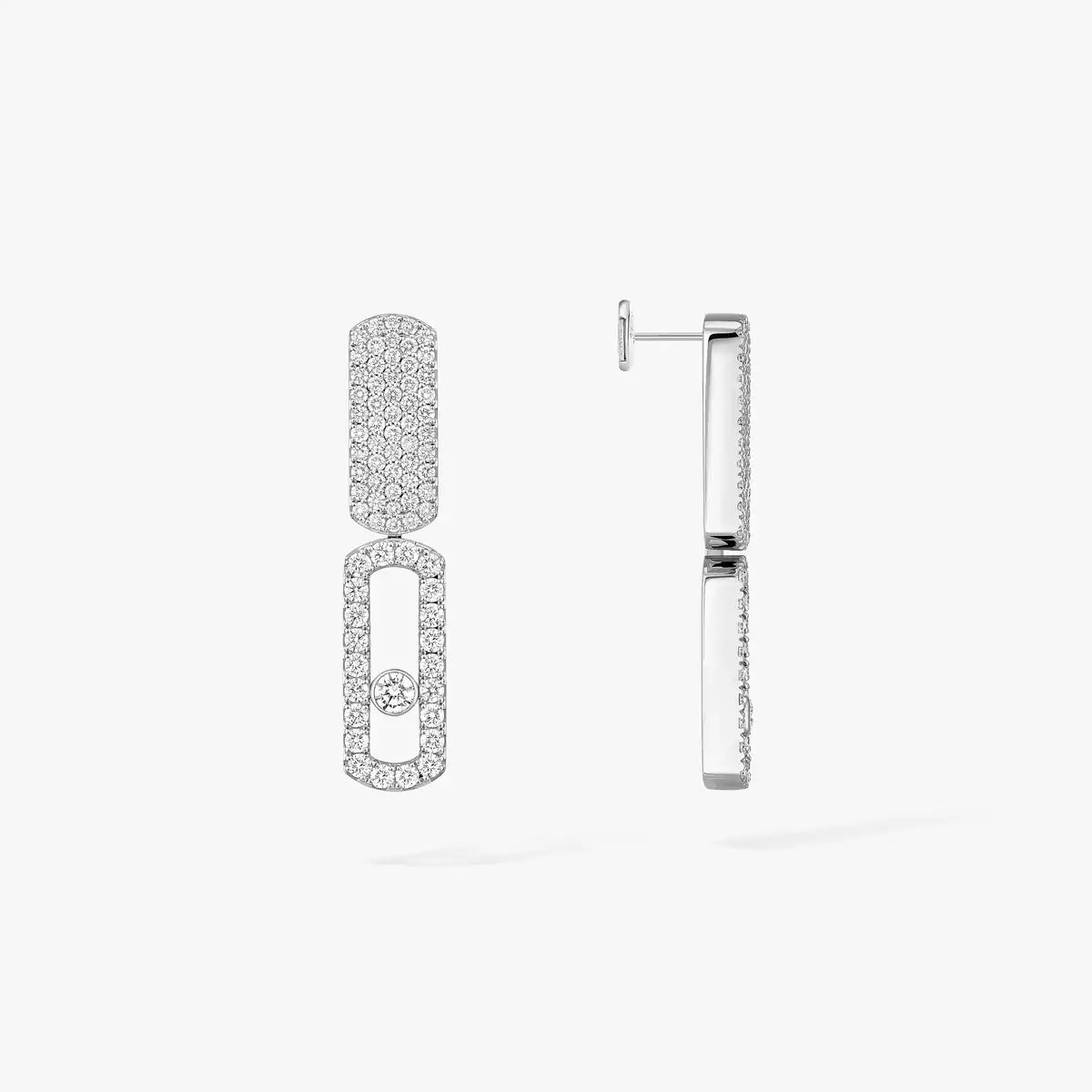 [Dawnora Jewelry]Imperial Move SM Diamond Earrings