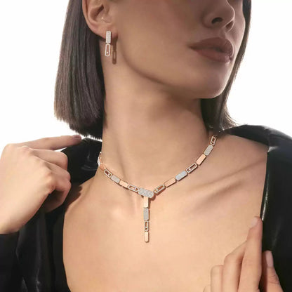 [Dawnora Jewelry]Imperial Move SM Diamond Earrings