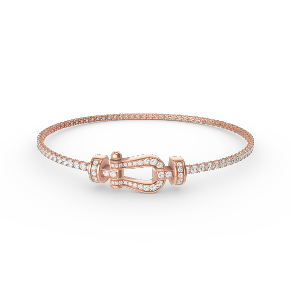 [Dawnora Jewelry]FORCE  HORSESHOE  DIAMOND TENNIS BRACELET